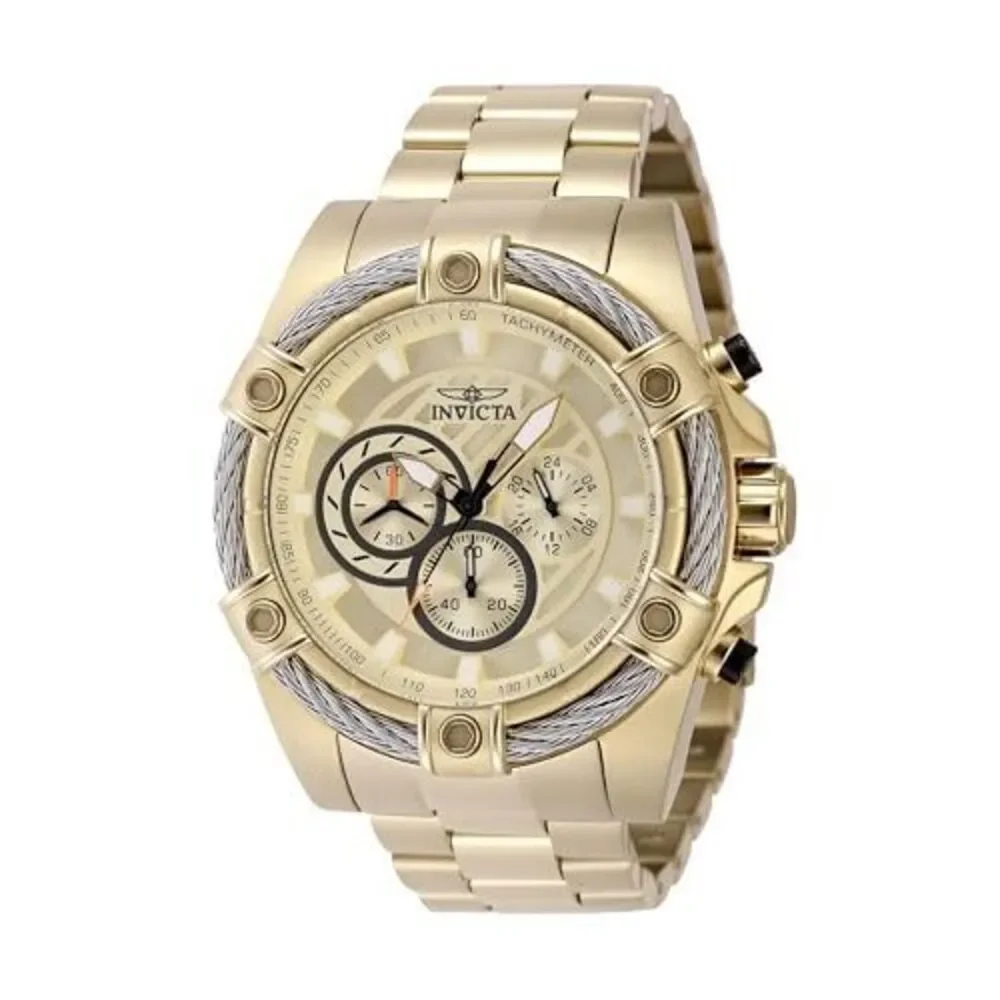 NWT Invicta 48866  Bolt | Chronograph | Gold | Men's Watch